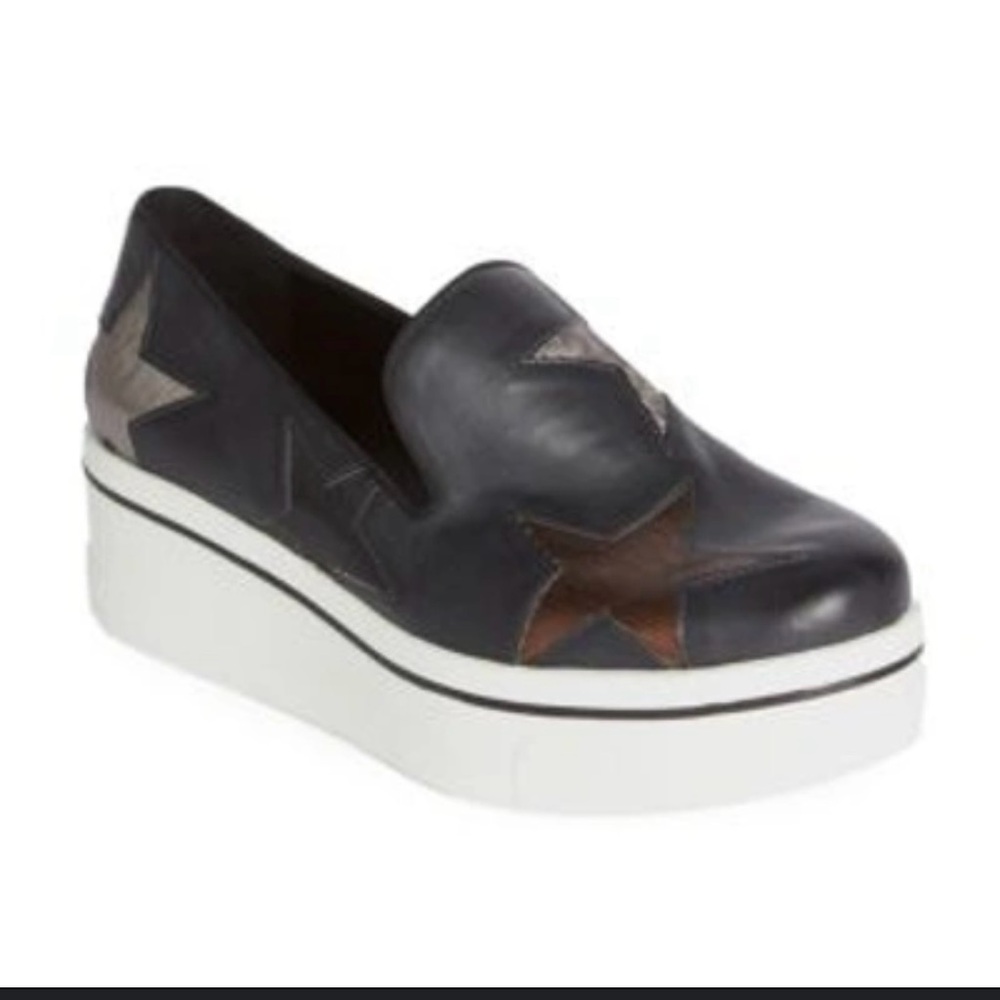 Stella McCartney black platform sneaker